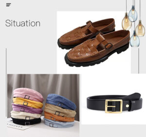 pin buckle for shoe